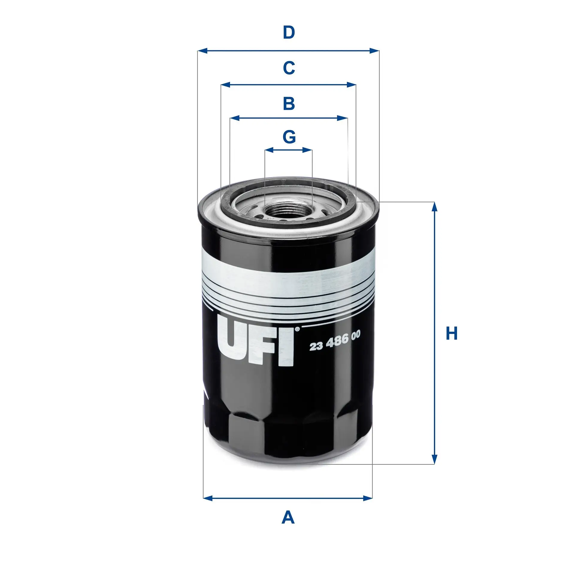 Ölfilter UFI 23.486.00 Bild Ölfilter UFI 23.486.00