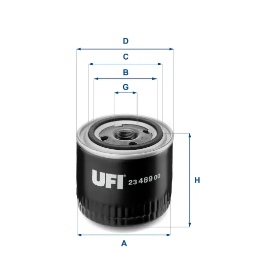 Ölfilter UFI 23.489.00 Bild Ölfilter UFI 23.489.00