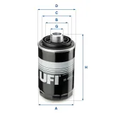 Ölfilter UFI 23.493.00