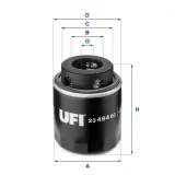 Ölfilter UFI 23.494.00