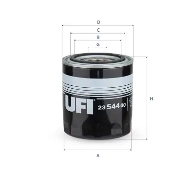Ölfilter UFI 23.544.00 Bild Ölfilter UFI 23.544.00