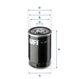 Ölfilter UFI 23.596.00