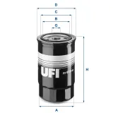 Ölfilter UFI 23.615.00