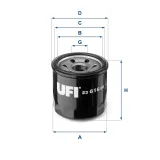 Ölfilter UFI 23.616.00