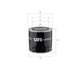 Ölfilter UFI 23.653.00