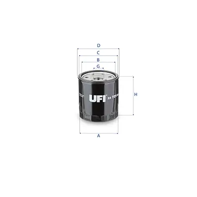 Ölfilter UFI 23.721.00
