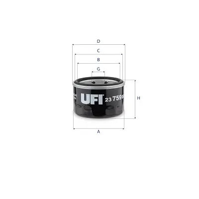 Ölfilter UFI 23.759.00