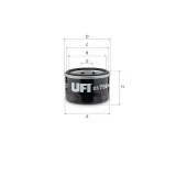 Ölfilter UFI 23.759.00