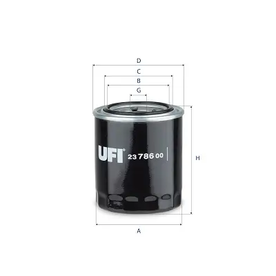 Ölfilter UFI 23.786.00 Bild Ölfilter UFI 23.786.00
