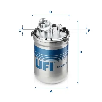 Kraftstofffilter UFI 24.004.00 Bild Kraftstofffilter UFI 24.004.00