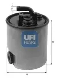 Kraftstofffilter UFI 24.005.00