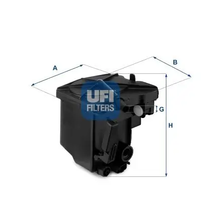 Kraftstofffilter UFI 24.027.00