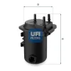 Kraftstofffilter UFI 24.050.00