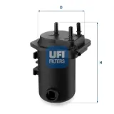 Kraftstofffilter UFI 24.050.00
