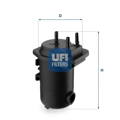 Kraftstofffilter UFI 24.051.00