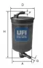 Kraftstofffilter UFI 24.072.00