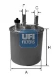 Kraftstofffilter UFI 24.073.00