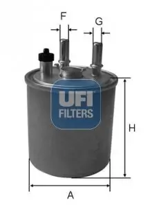 Kraftstofffilter UFI 24.073.00 Bild Kraftstofffilter UFI 24.073.00