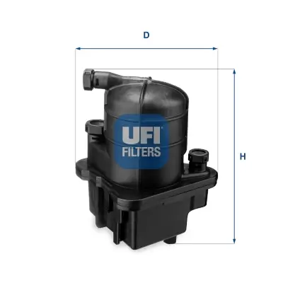Kraftstofffilter UFI 24.087.00 Bild Kraftstofffilter UFI 24.087.00