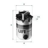 Kraftstofffilter UFI 24.095.00