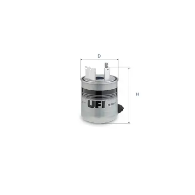 Kraftstofffilter UFI 24.095.07