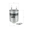 Kraftstofffilter UFI 24.113.00