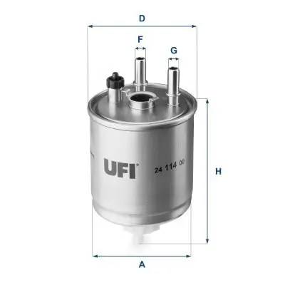 Kraftstofffilter UFI 24.114.00 Bild Kraftstofffilter UFI 24.114.00