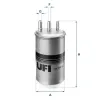 Kraftstofffilter UFI 24.115.00