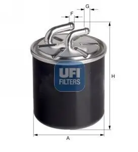 Kraftstofffilter UFI 24.126.00