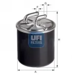 Kraftstofffilter UFI 24.126.00
