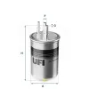 Kraftstofffilter UFI 24.133.00