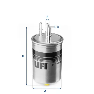 Kraftstofffilter UFI 24.133.00 Bild Kraftstofffilter UFI 24.133.00
