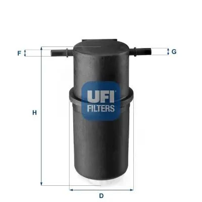 Kraftstofffilter UFI 24.144.00 Bild Kraftstofffilter UFI 24.144.00