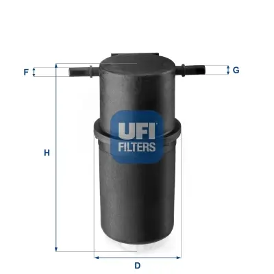 Kraftstofffilter UFI 24.144.00