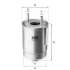 Kraftstofffilter UFI 24.147.00