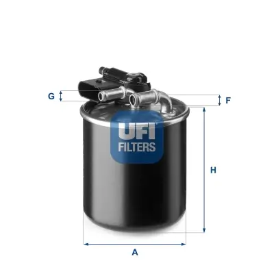 Kraftstofffilter UFI 24.148.00