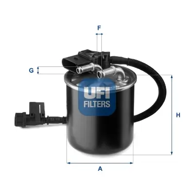 Kraftstofffilter UFI 24.149.00 Bild Kraftstofffilter UFI 24.149.00