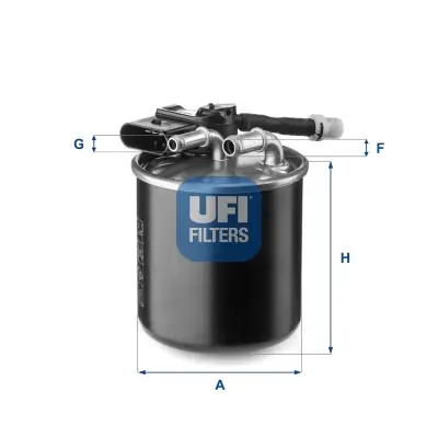 Kraftstofffilter UFI 24.151.00 Bild Kraftstofffilter UFI 24.151.00