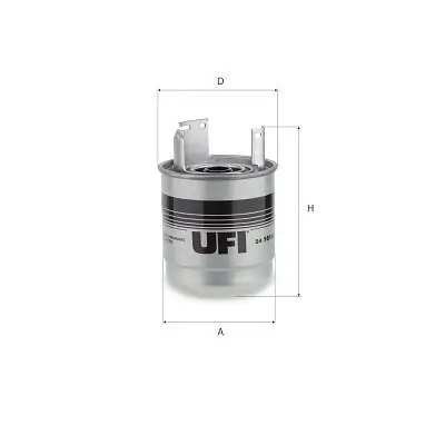 Kraftstofffilter UFI 24.161.00