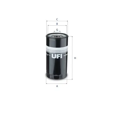 Kraftstofffilter UFI 24.265.00 Bild Kraftstofffilter UFI 24.265.00