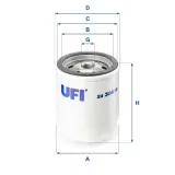 Kraftstofffilter UFI 24.304.00