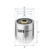 Kraftstofffilter UFI 24.321.00