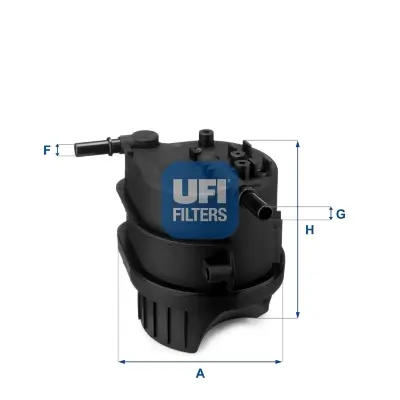 Kraftstofffilter UFI 24.343.00 Bild Kraftstofffilter UFI 24.343.00