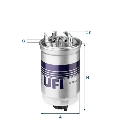 Kraftstofffilter UFI 24.365.01 Bild Kraftstofffilter UFI 24.365.01