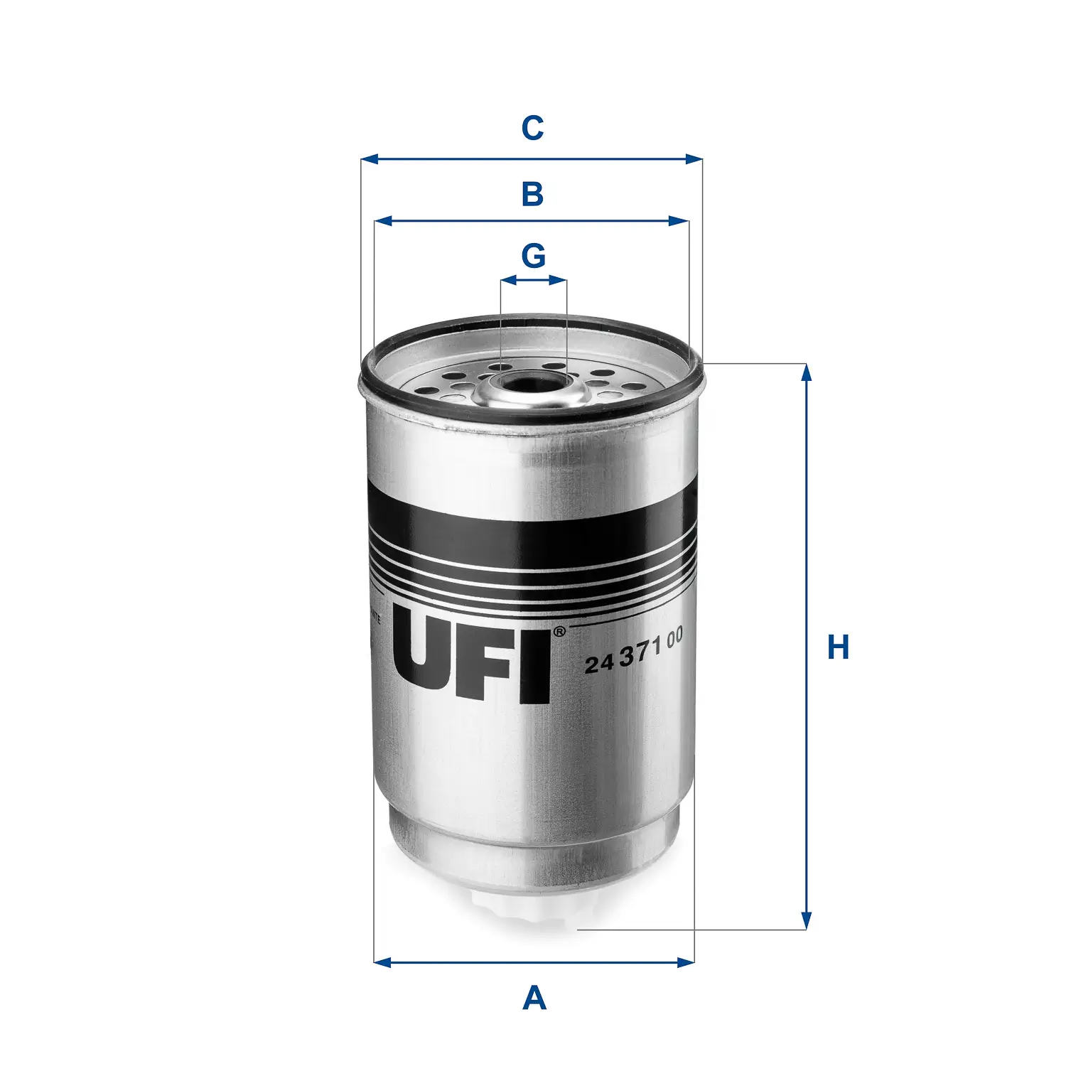 Kraftstofffilter UFI 24.371.00