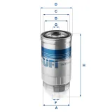Kraftstofffilter UFI 24.379.01