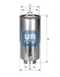 Kraftstofffilter UFI 24.380.00