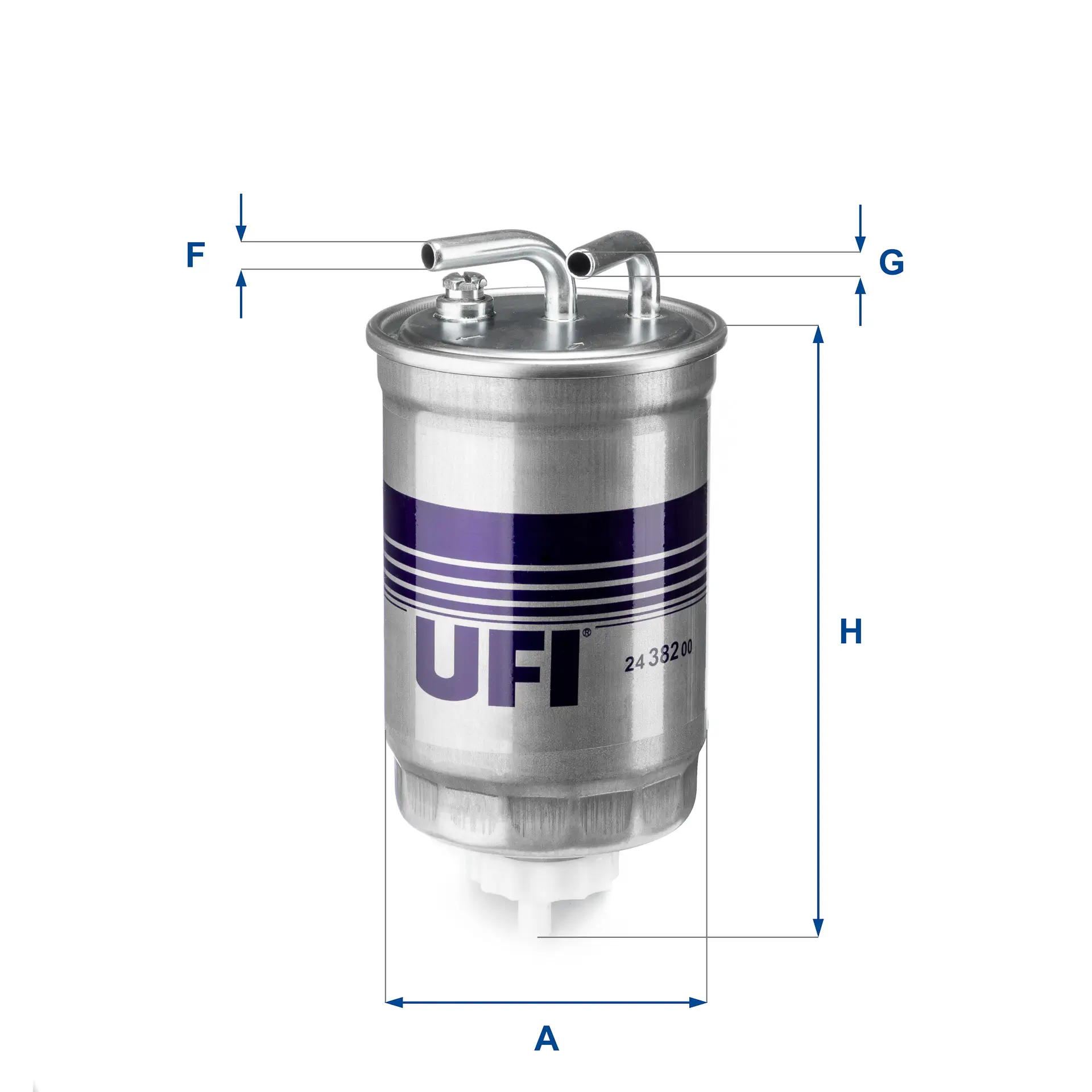 Kraftstofffilter UFI 24.382.00