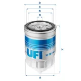 Kraftstofffilter UFI 24.383.00