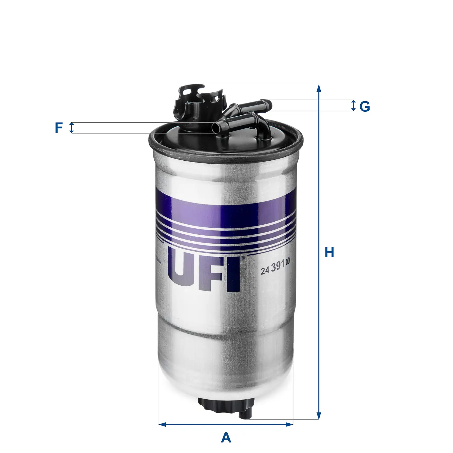 Kraftstofffilter UFI 24.391.00